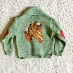 NWT Misha & Puff Yearling Shawl Collar Cardigan, size 18-24 mos